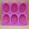 Moules Silicone Motif Abeilles et fleurs