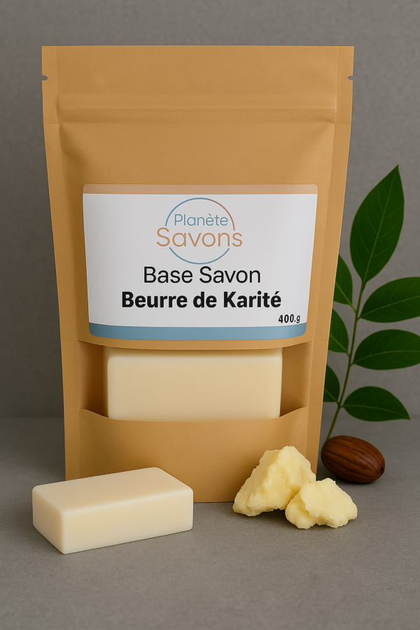 Melt and Pour Shea Butter Soap Base without SLS ( 400 gr)